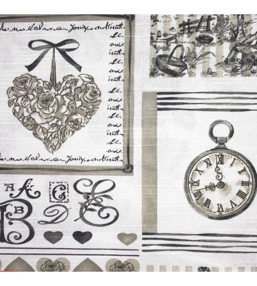 Tovaglia antimacchia al metro clock