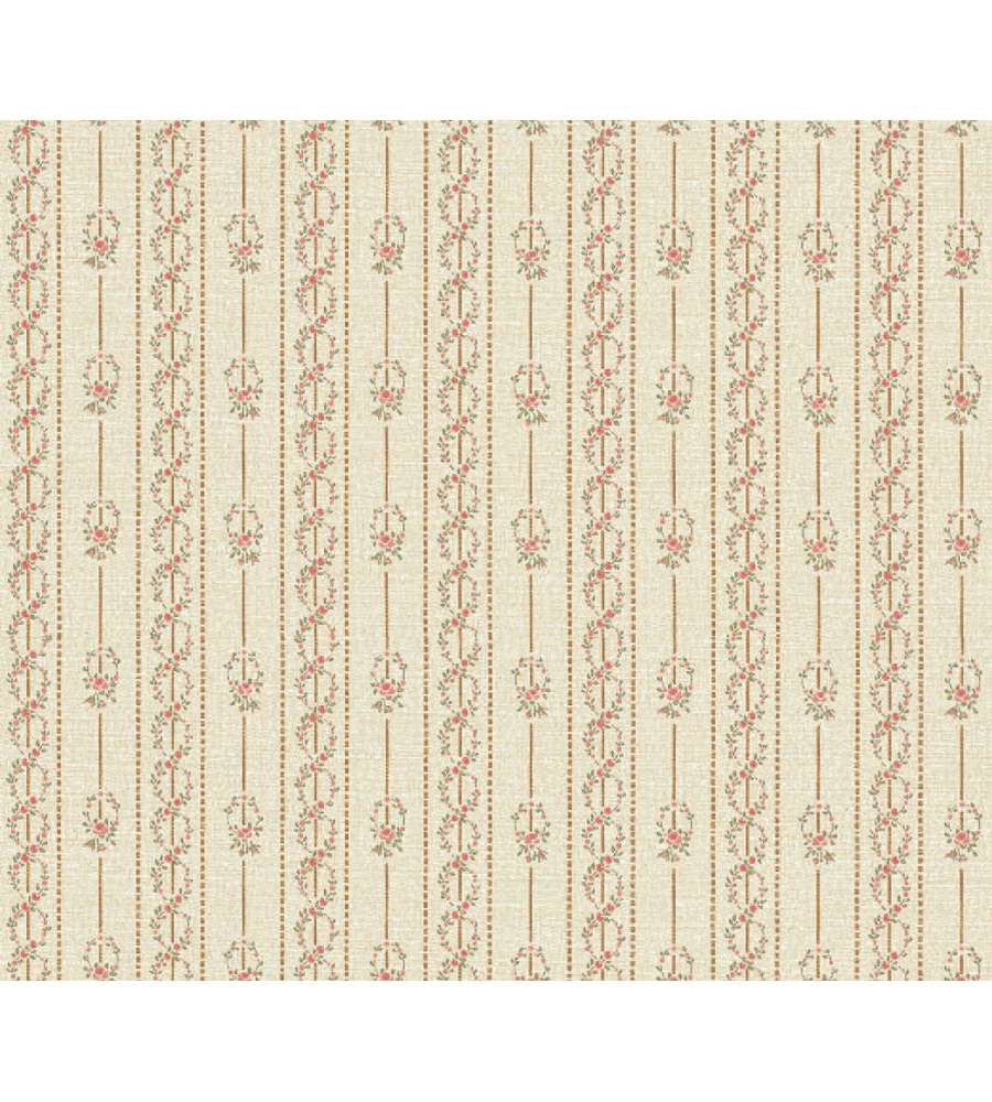 Pellicola Adesiva decorativa colore ghirlanda rose