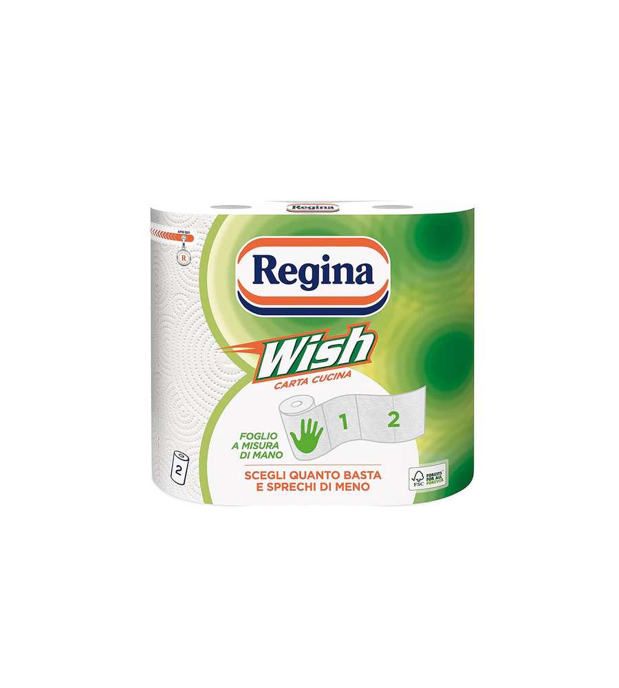 Carta Cucina Asciugoni Wish 2 rotoli