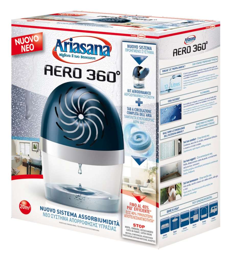 Ariasana Kit Aero 360 Tab 450 g