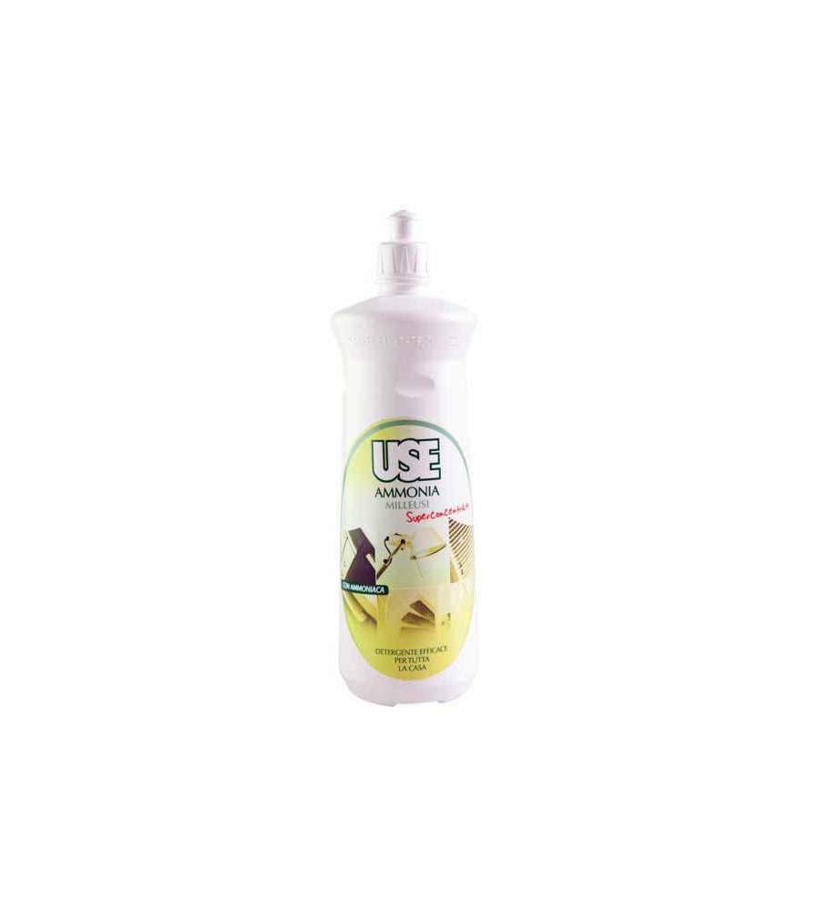 Use Detergente Ammonia Viping - per Superfici Dure - 1L