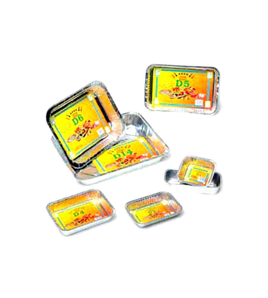 Vaschetta Alluminio 24X18 H 4,2 Pz 50 Tr30 Cogepack