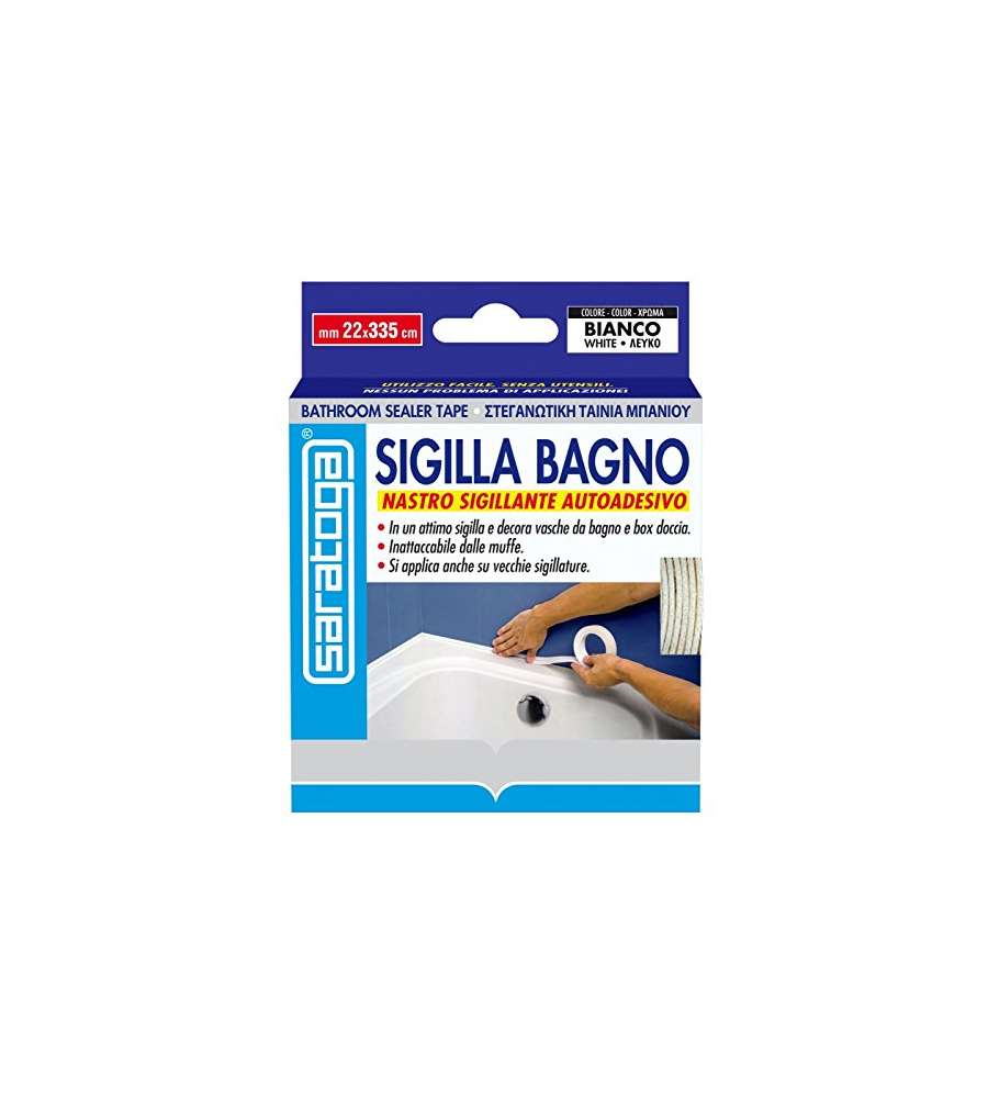 Sigilla Bagno 335 x 2,2 cm Saratoga