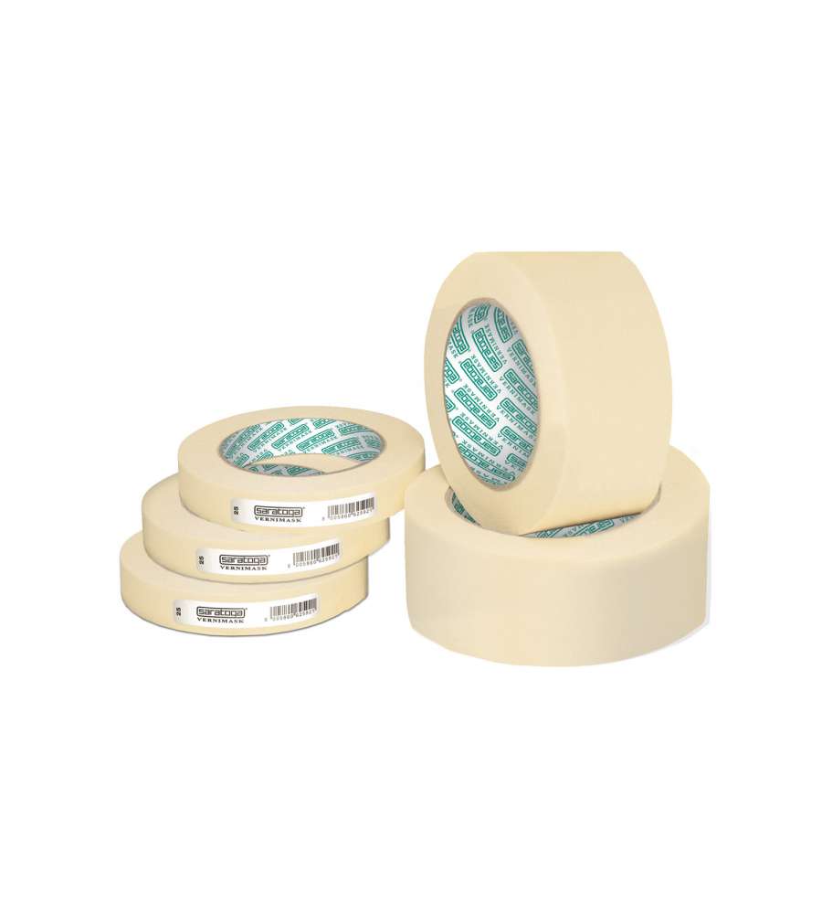 Nastro Adesivo Vernimask 50 mm x 50 m - Ideale per Verniciatura e Edilizia