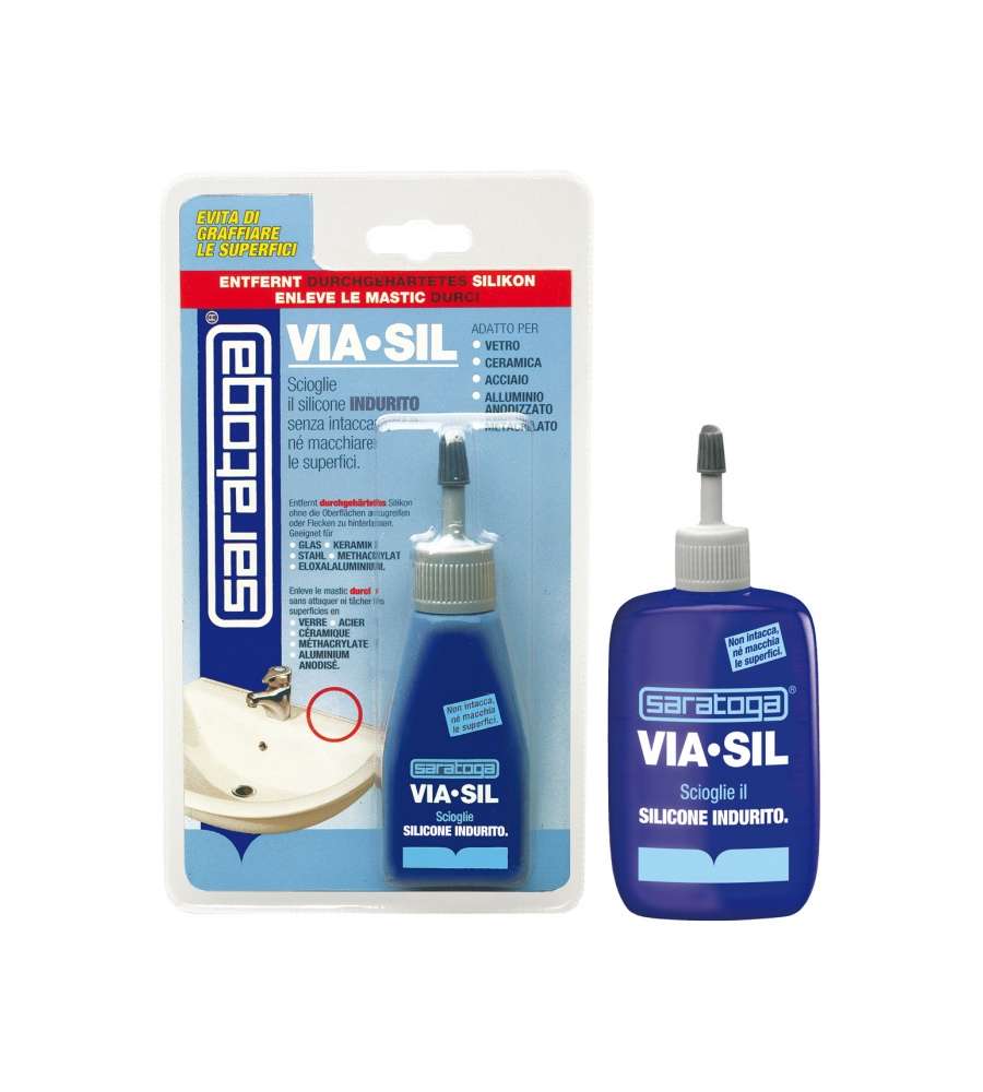 Saratoga Pulitore per Silicone Indurito - Grigio Chiaro - 50 g