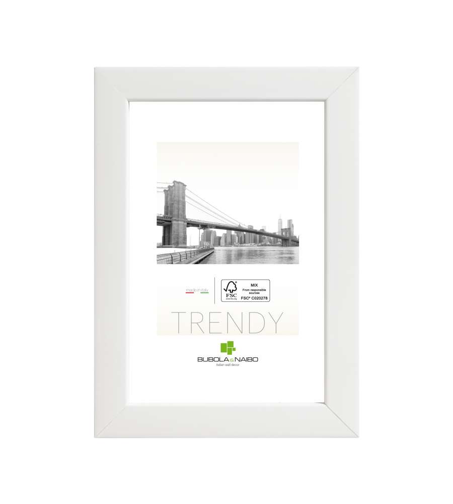 Cornice Brooke Bianco 13 x 18 cm