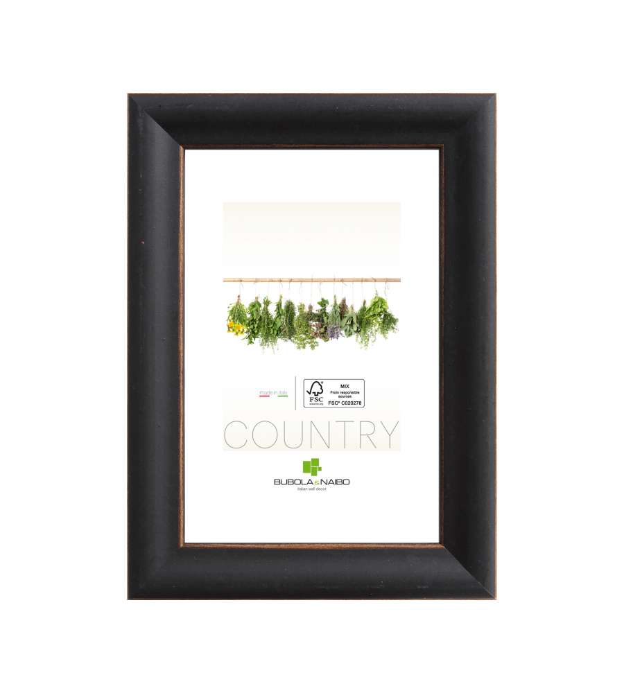 Cornice Marie Claire Nero 13 x 18 cm