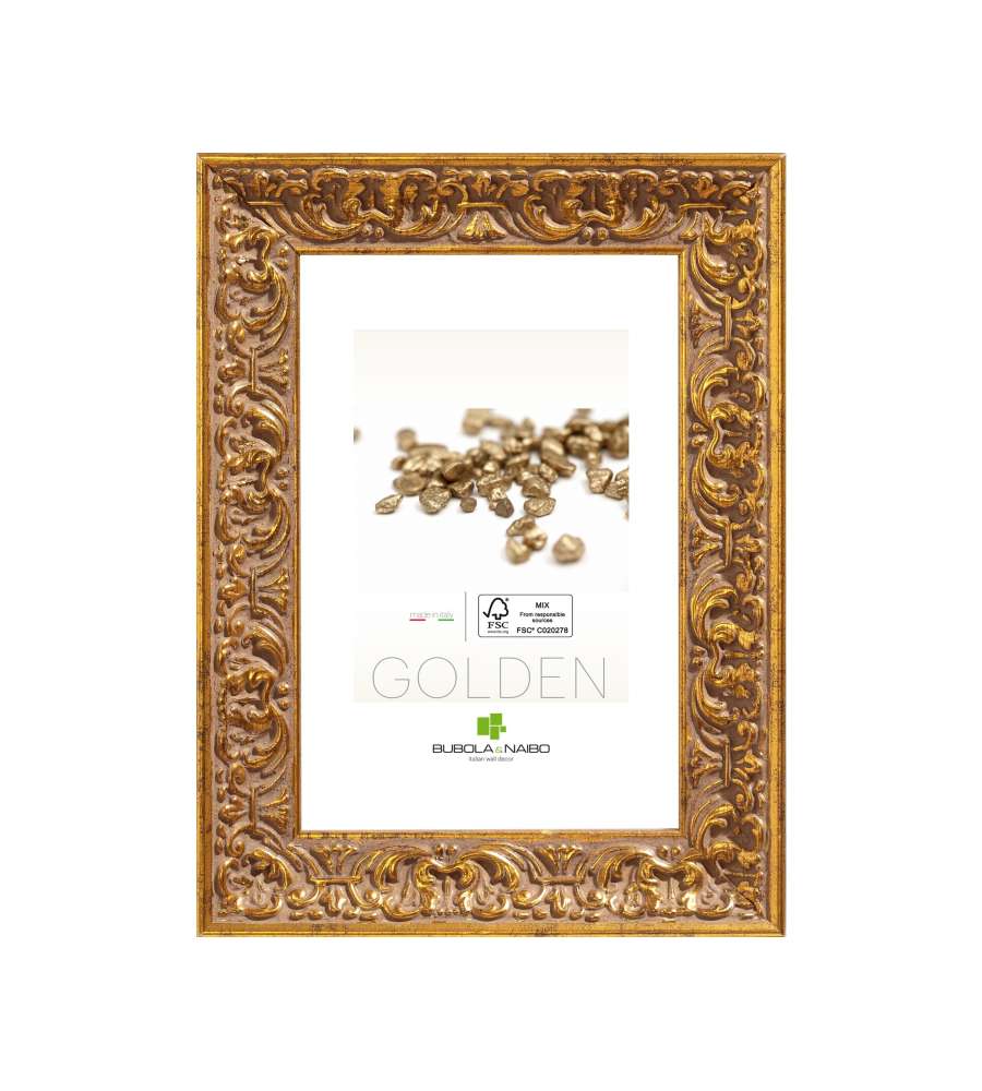 Cornice Amber Oro 35 x 50 cm