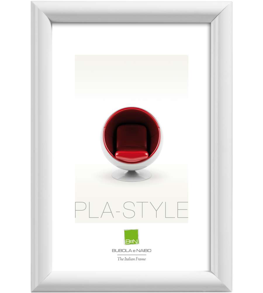 Bubola & Naibo Cornice Pla-style - Bianca - 40 x 50 cm
