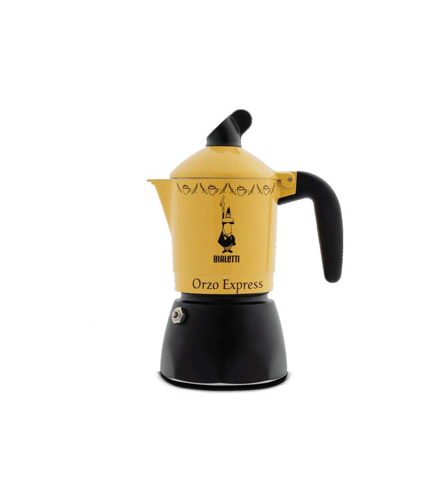 Caffettiera Orzo Express Gialla  Tz  4 Bialetti