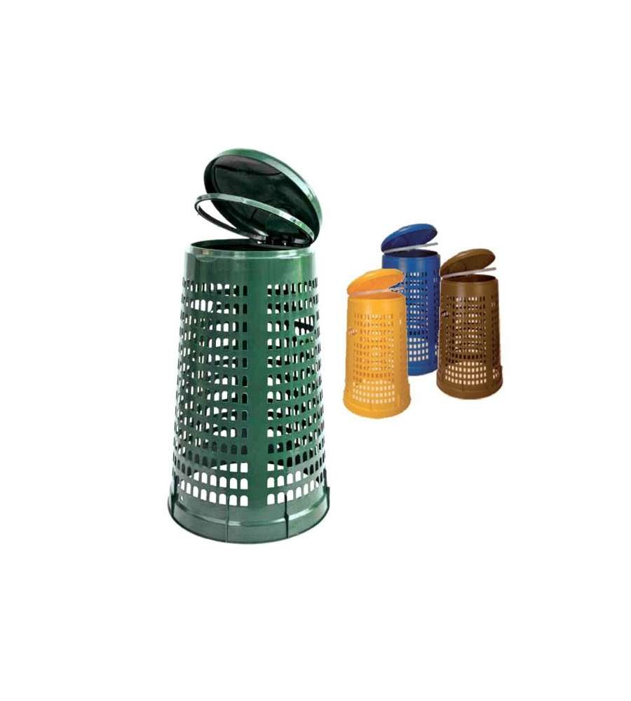 Trespolo Immondizia - Verde - 110x38x85 cm