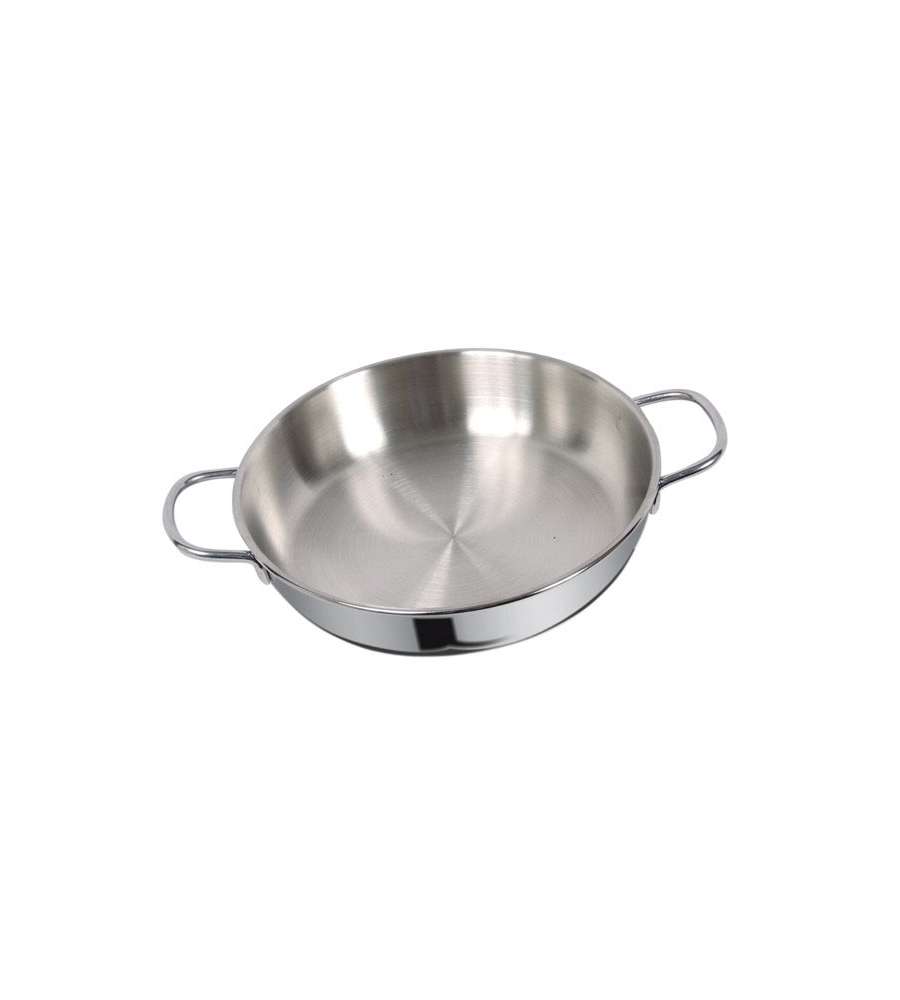 Tegame Inox 2 Manici Cm 20 Dune Metalsomma