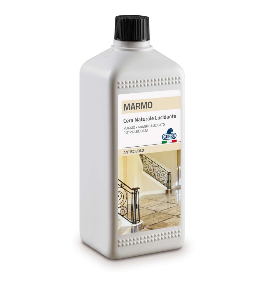 Cera Naturale Antiscivolo per Marmo e Pietre - 1000 ml