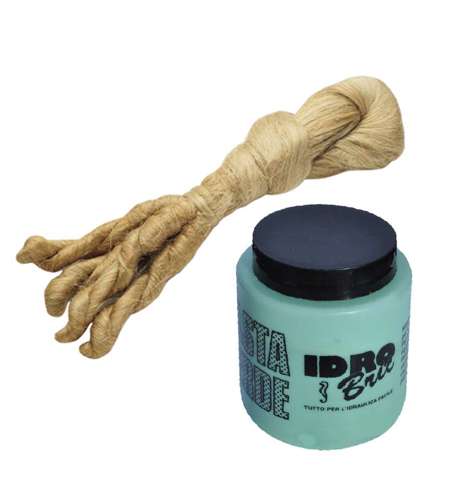 Idrobric Kit Manutenzione Idraulica - Pasta Verde con Canapa 150 gr