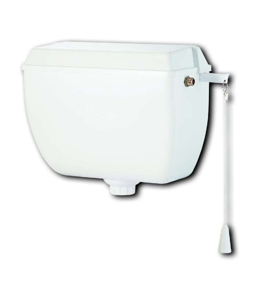 Idrobric Cassetta WC Alta Completa - con Catenella Scarico