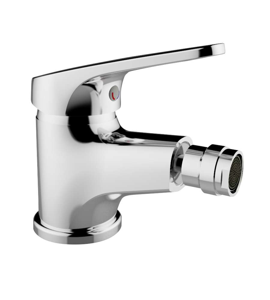 Idrobric Rubinetto Miscelatore Bidet Mia Cromato - Ottone 40mm