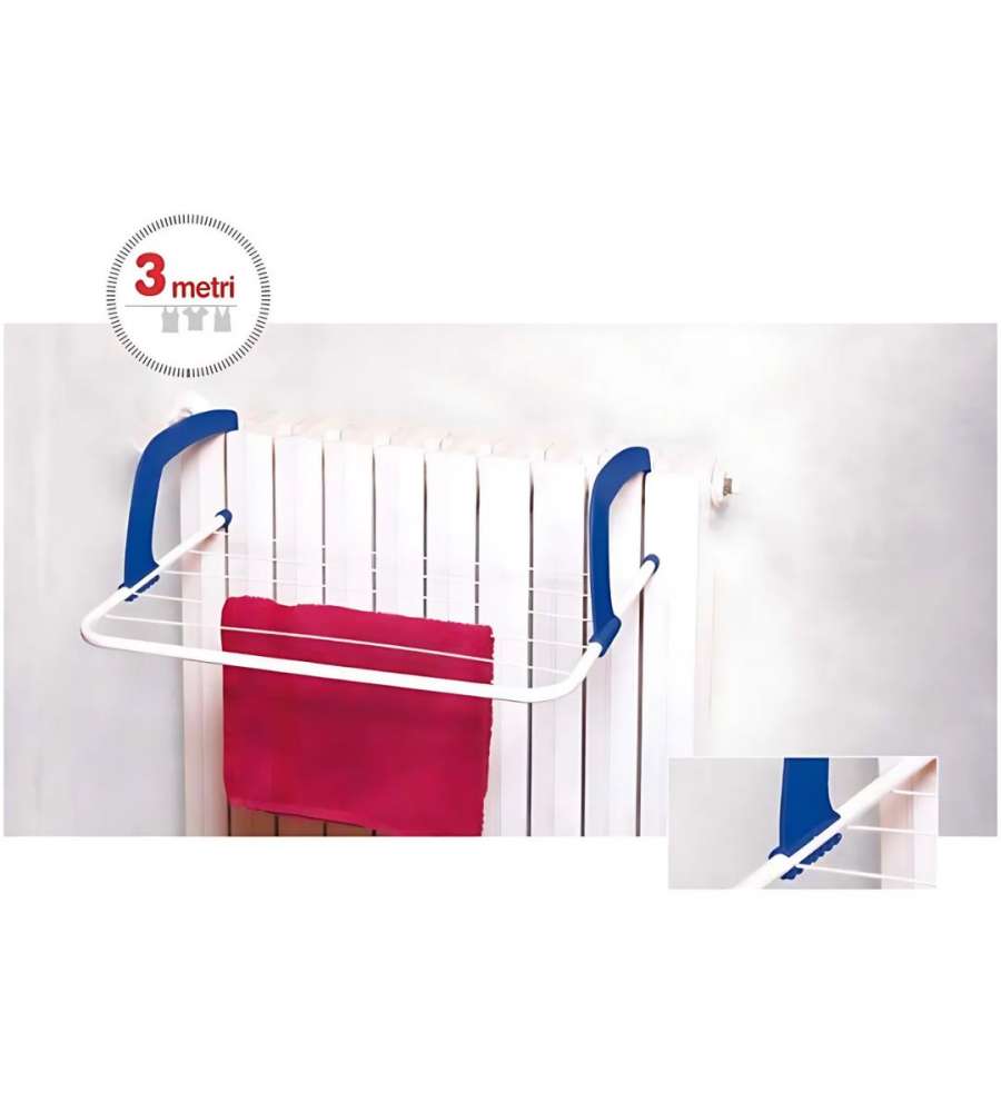 Framar Stendino da Calorifero Thermo in Acciaio Verniciato 50x34 cm