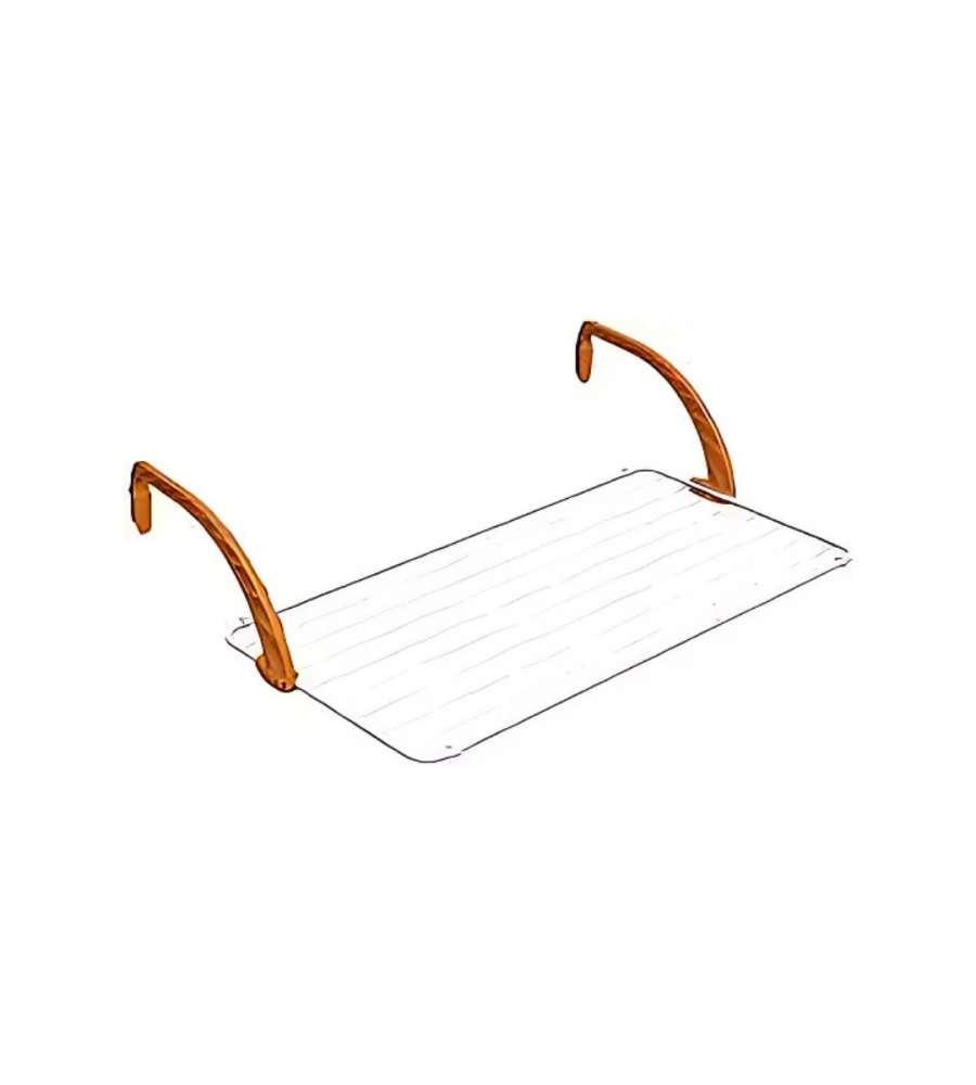 Framar Stendino da Balcone Open Air 10m Acciaio - Stenditore Resistente 105x55cm