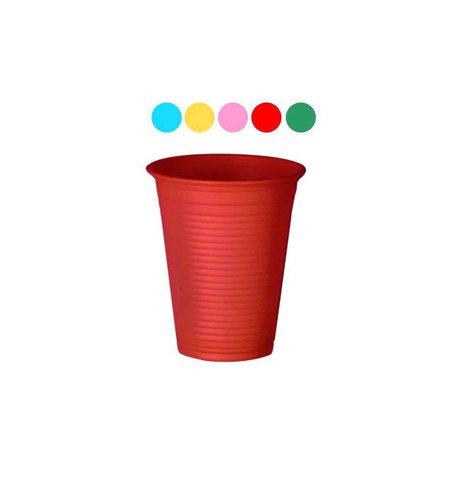 Bicchiere Giallo Cc 200 Pz 50 Natural Bibo