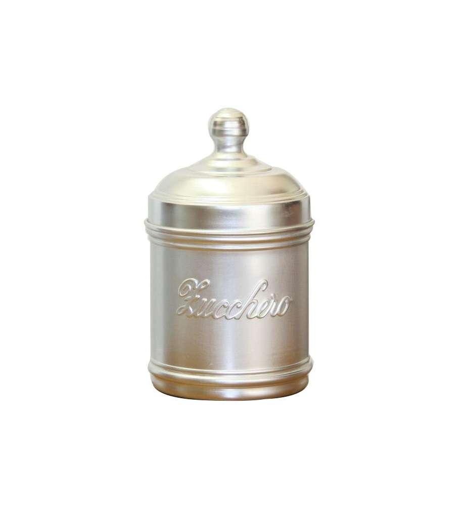 Barattolo Alluminio Zucchero Cm 10 H 12 Ottinetti