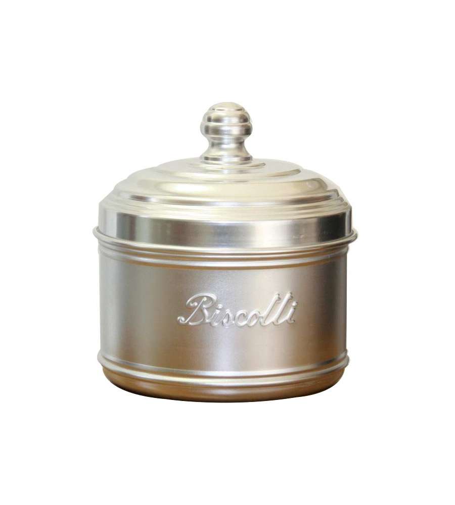 Barattolo Alluminio Biscotti Cm 16 H 11 Ottinetti