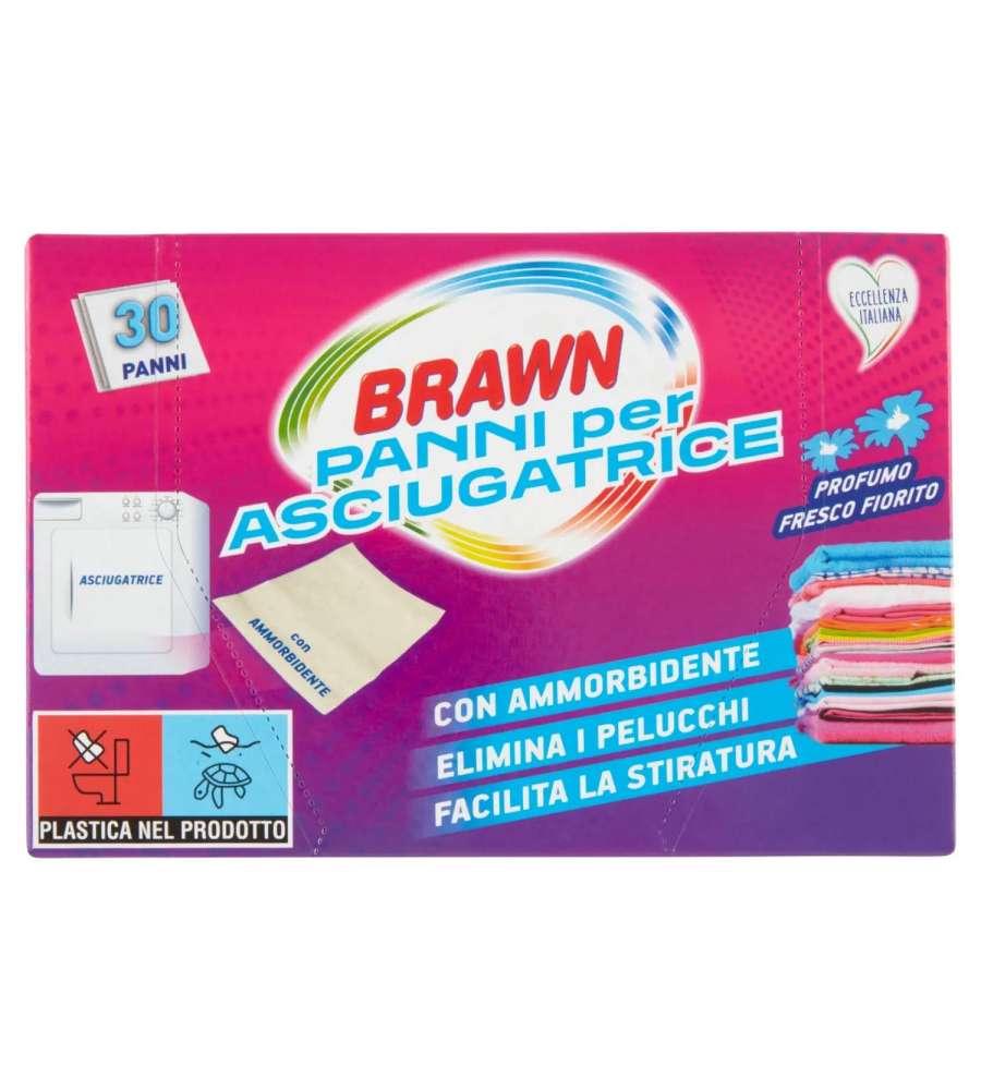 Panni per asciugatrice con Ammorbidente 30 pz