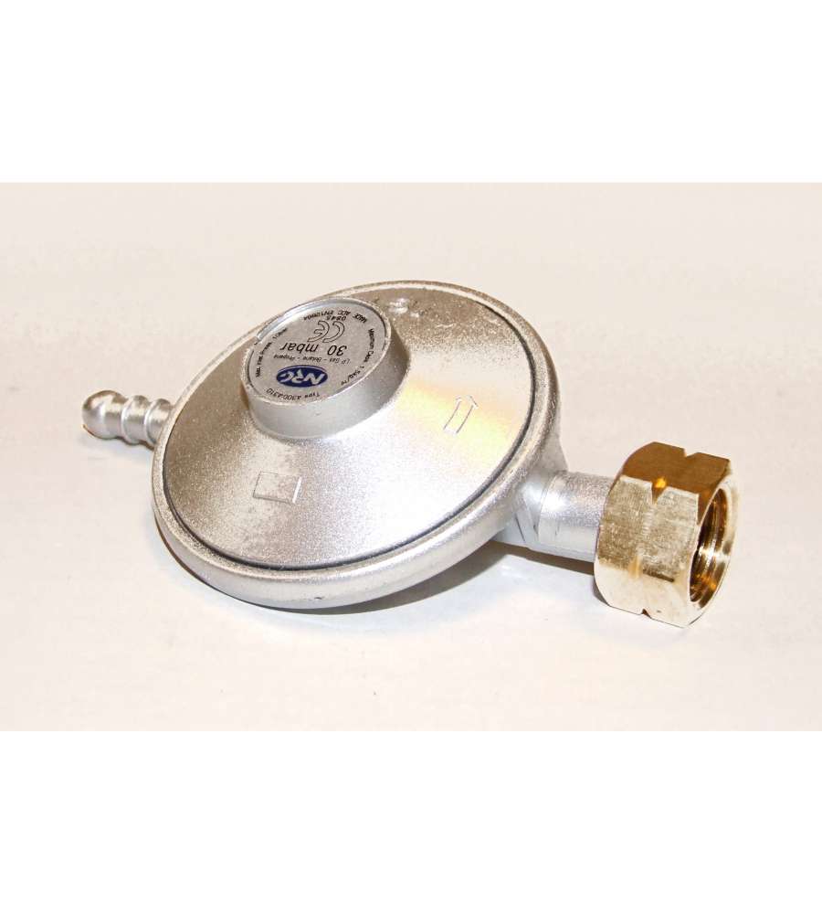 Regolatore per bombola GPL attacco orizzontale