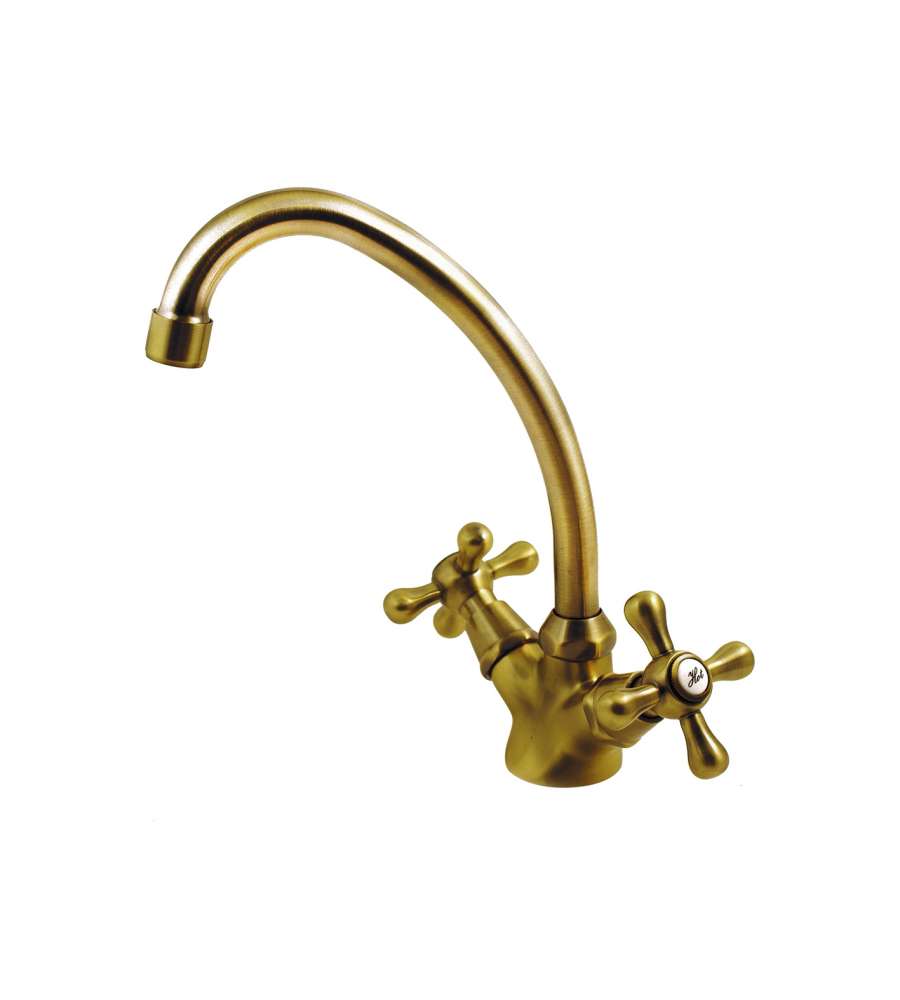 Masidef Rubinetto Lavello - Vecchio Ottone