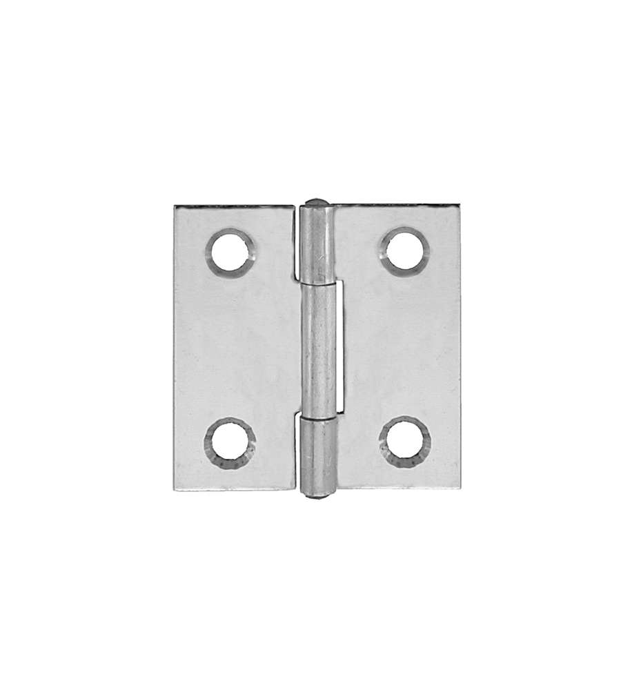 Cerniere piane strette Inox 80 x 45 mm. - 2 pz.