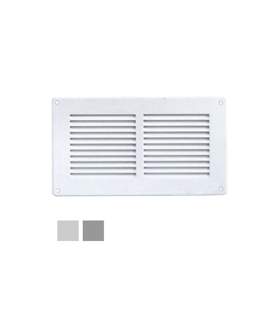 Griglia in Lamiera 240X140 mm con Rete Bianca