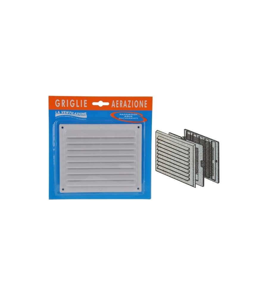 Griglia in Plastica 175X146 Rete Regolabile Bl