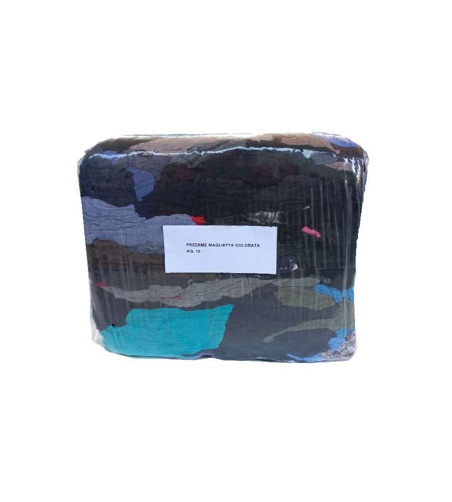 Tessuto Straccio Colorato Maglia Leggera Kg 10