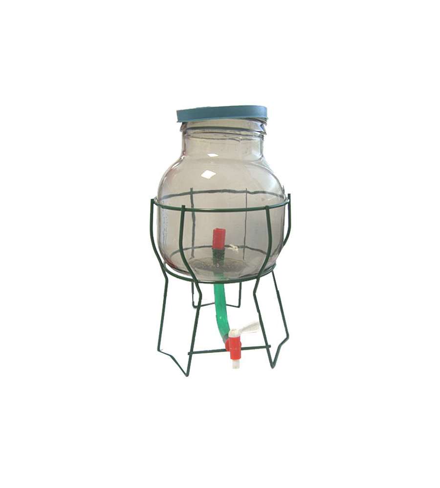 Acetiera in Vetro Trasparente - 10L