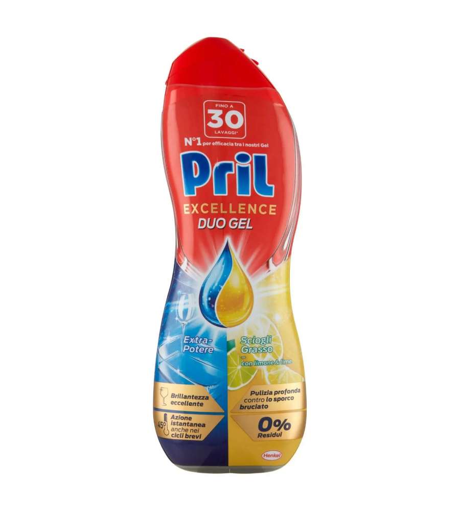 PRIL Excellence Duo Gel Limone 540ml