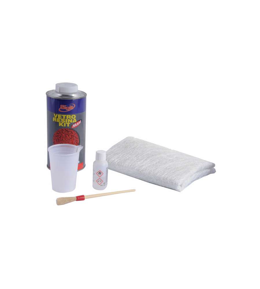 Adesivo Bicomponente Vetroresina Kit Ml 750 Sigill