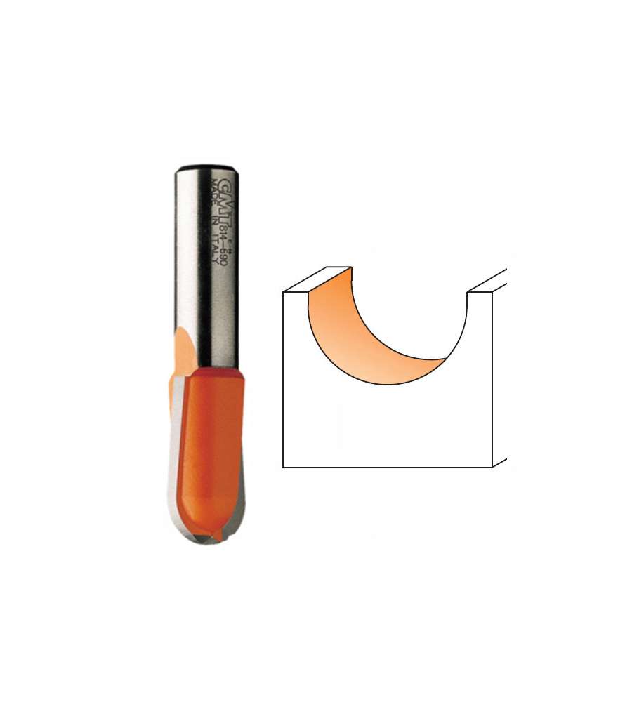 Fresa Widia G6 Convessa Mm 6,0 714.060.11 Cmt