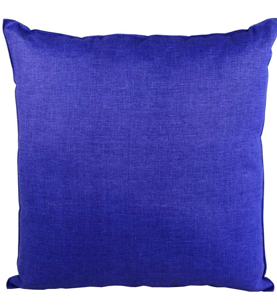 Cuscino Morbiflex in Policotone Blu Quadrato 40x40 cm - Confortevole e Stiloso