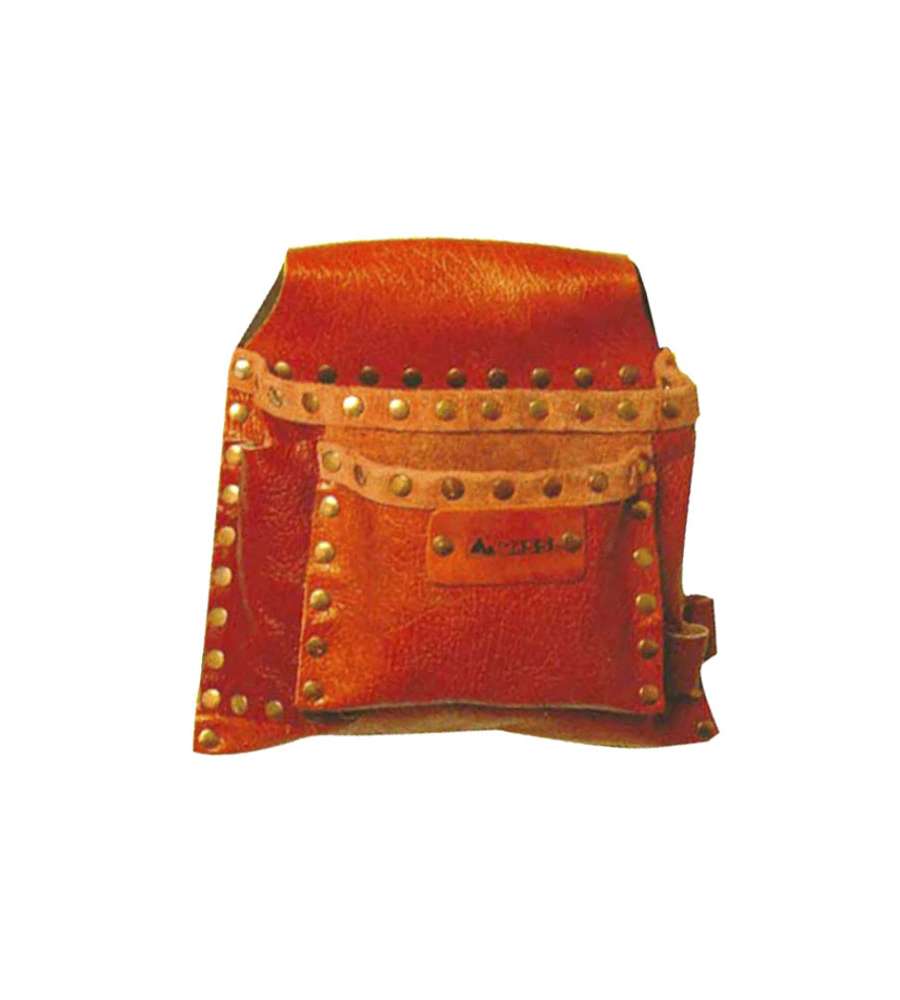 Borsa Carpentiere 2T Cuoio Borchie      Mass