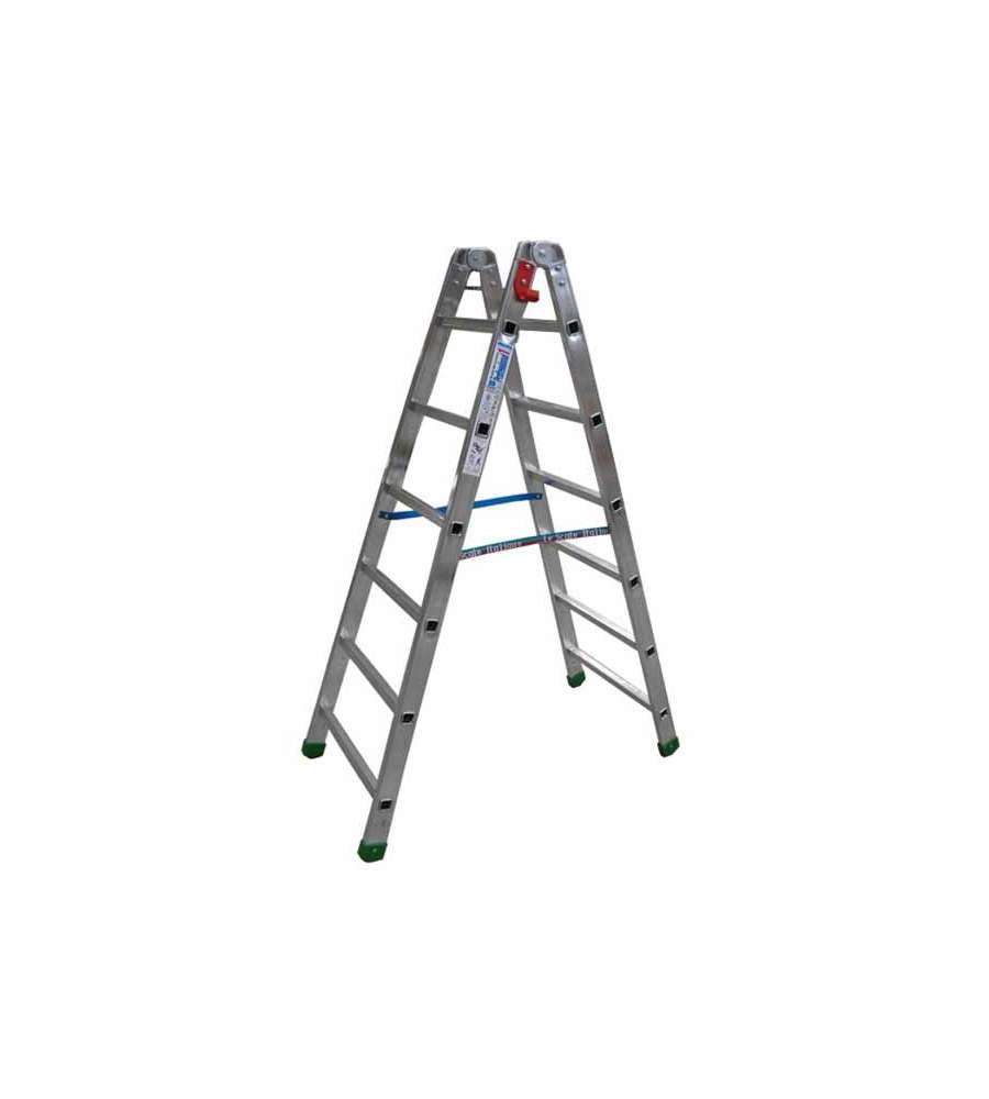 Scala in Allumninio Doppia Salita Professional 1 7 gradini Facal