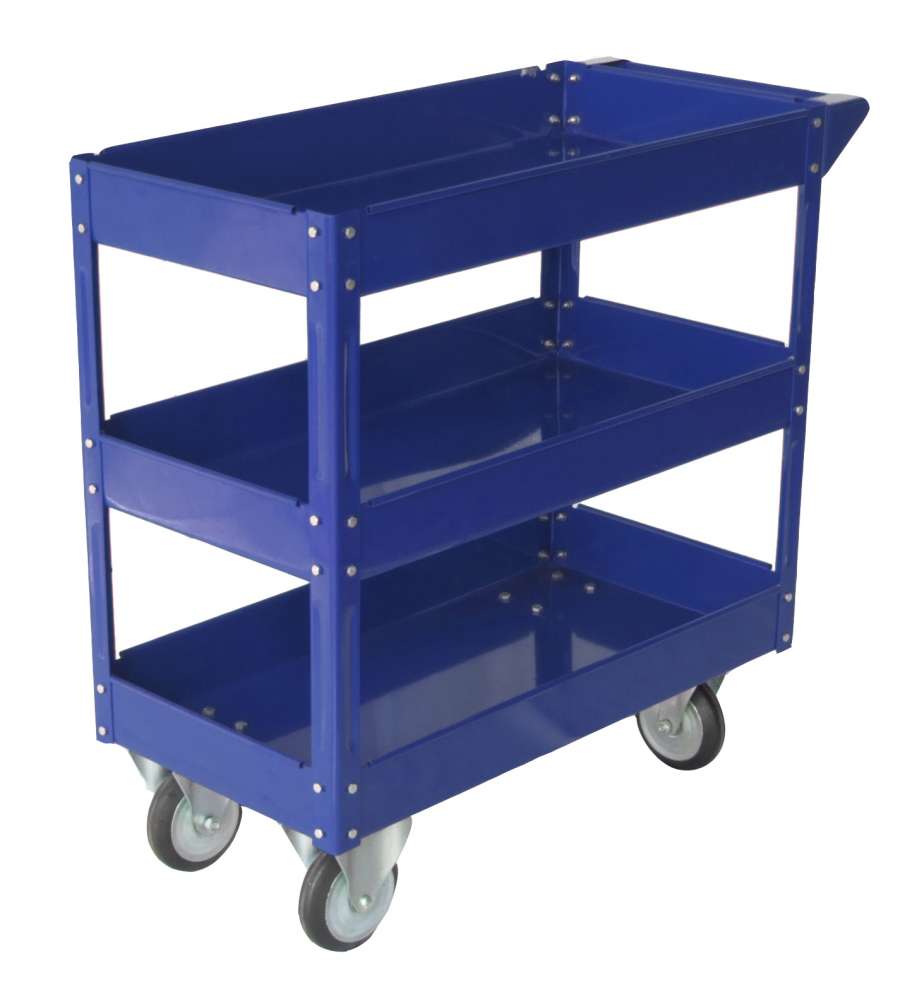 Carrello In Acciaio 3 Ripiani
