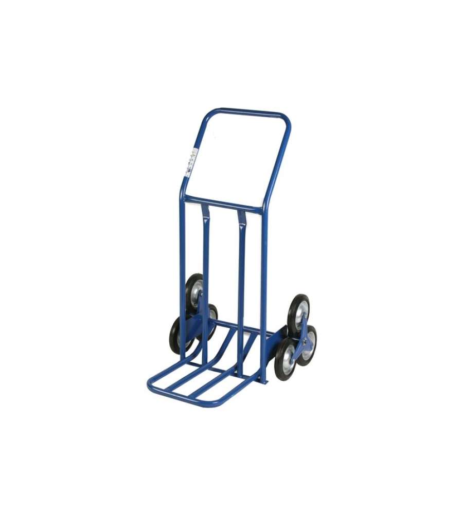 Serena Group Carrello Piattaforma Blu - 120 kg - Telaio a Sbalzo 60x60x118 cm