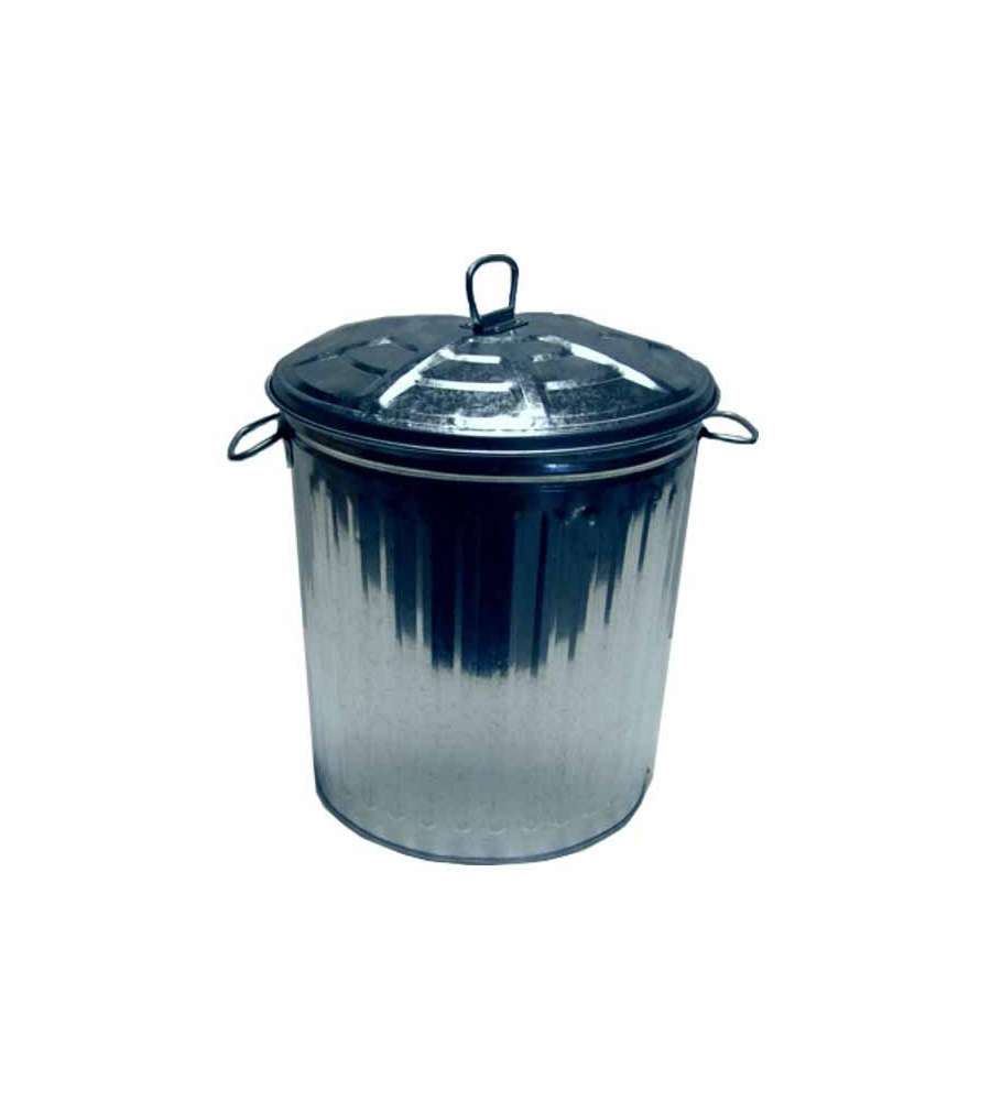 Bidone Immondizia Latta C/Cop. L 14 Ladydoc 06107