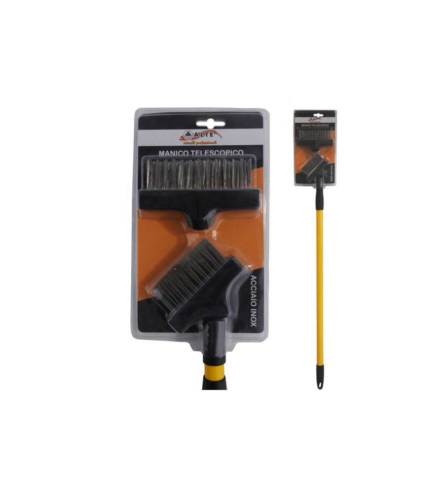 Spazzolone Acciaio Inox Con Manico   Alte 09461