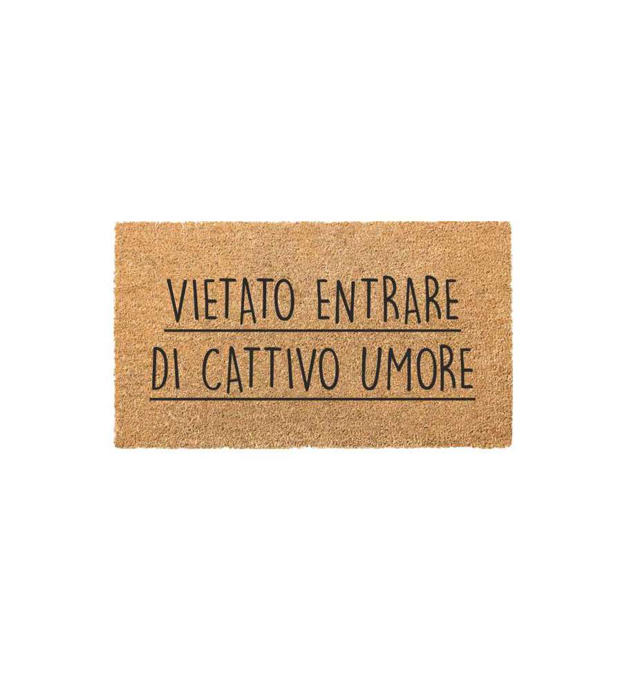 Zerbino Cocco/Pvc Vietato Cm 40X 70 Xtra 11720