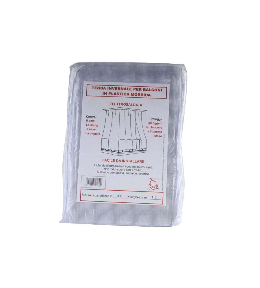 Tenda Balcone Pvc Bianca 300X200 Xtra 11932