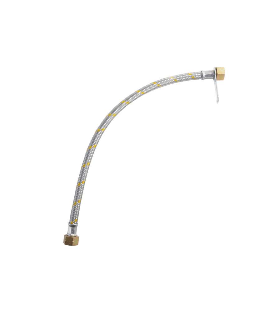 Tubo Gas Gpl F/F 20X14 Chiavetta Cm 100 Faid