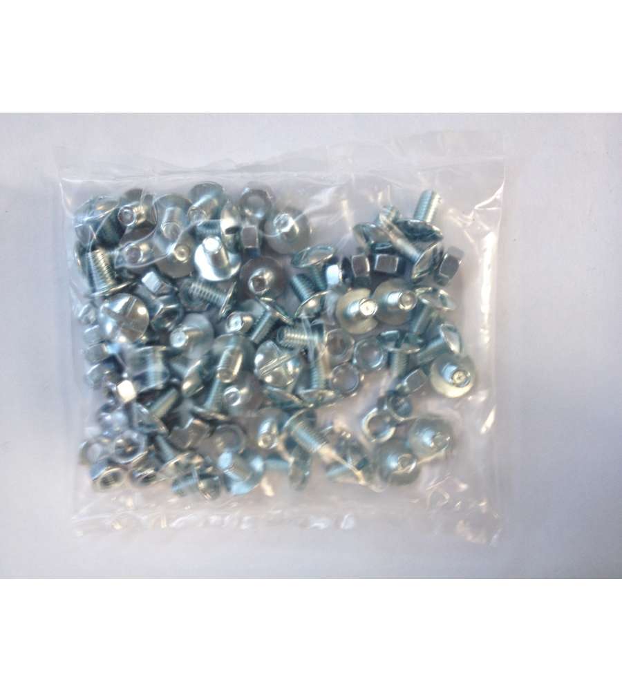 Bulloni per Scaffali - Zincati - Confezione 40 pz