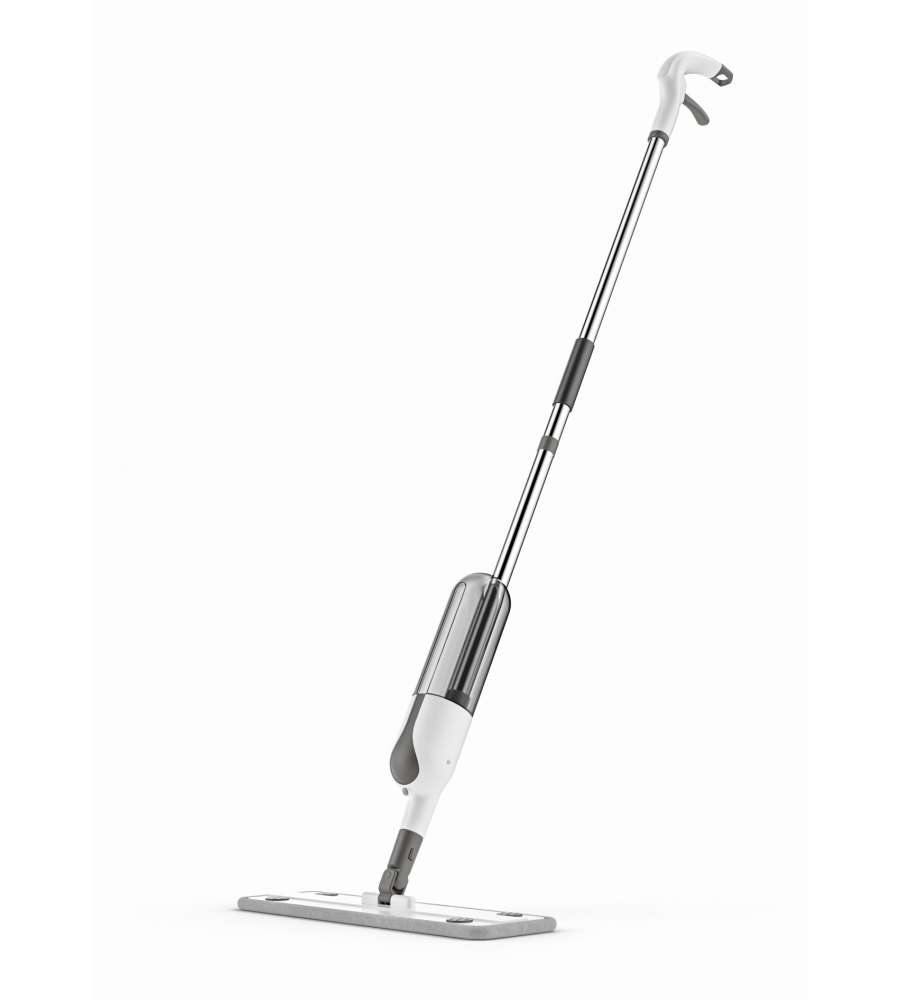 Spray Mop per Pavimenti e Finestre - Bianco e Grigio - 125 cm