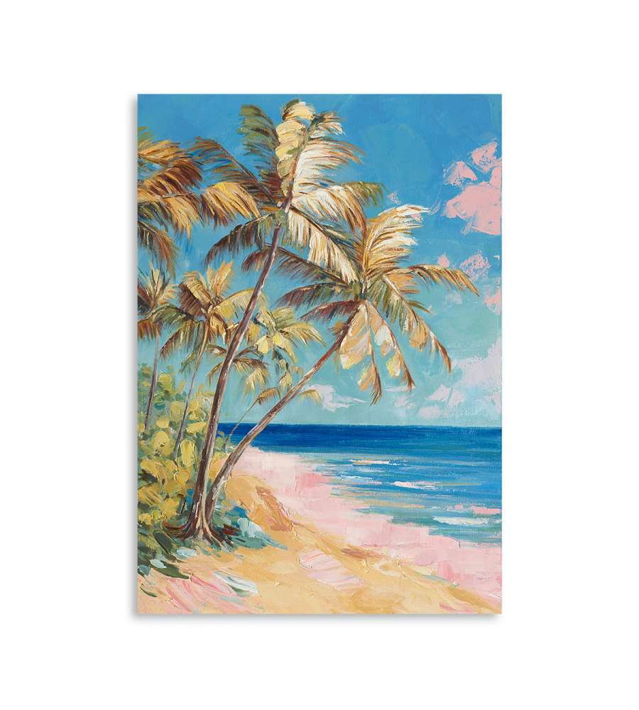 Domo Mea Dipinto Spiaggia 70x100 cm - Arte Murale Decorativa