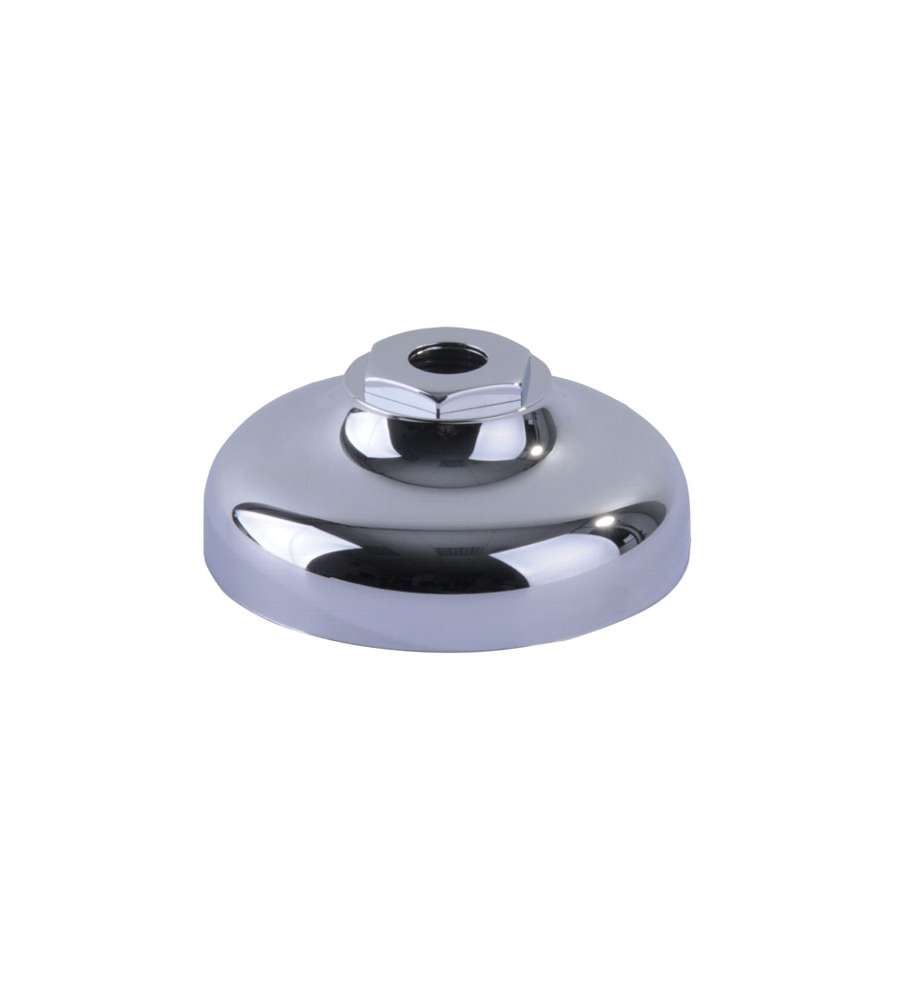 Rosone Cromato Con Boccola Pulsante   9033 Pucci